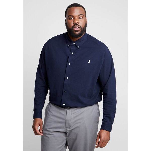 Polo Ralph Lauren Big & Tall FEATHERWEIGHT MESH SHIRT Koszula aviator navy P6222D00E-K12