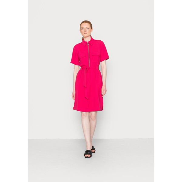 Mos Mosh ROSALIA LEIA DRESS Sukienka koszulowa cerise MX921C025-J11