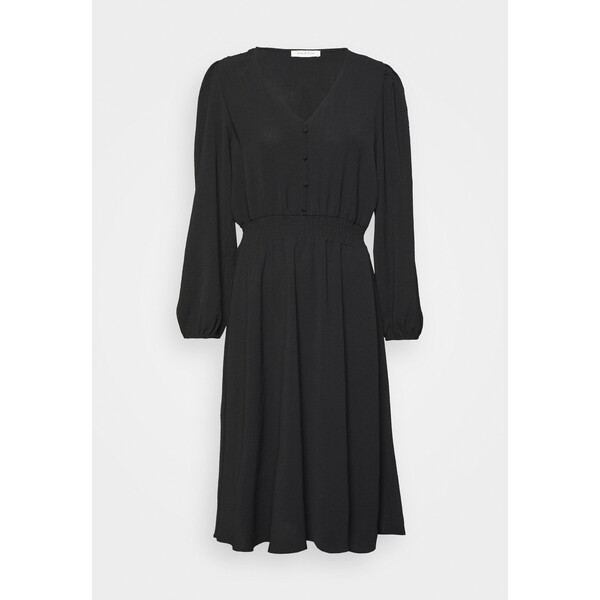 ONLY ONLMETTE V NECK SMOCK DRESS Sukienka letnia black ON321C2NS-Q11