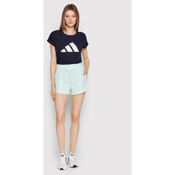 adidas T-Shirt 3-Stripes HG3115 Granatowy Regular Fit