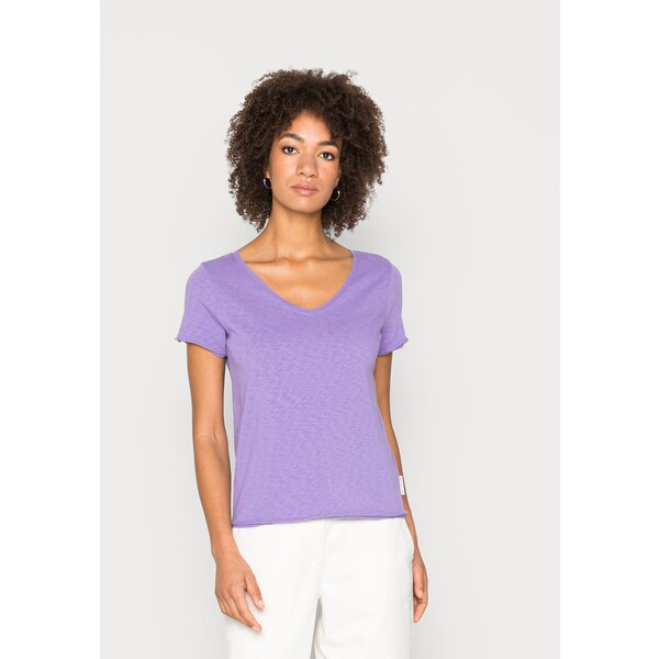 Marc O'Polo DENIM SHORT SLEEVE V-NECK REGUALR FIT T-shirt basic purple swish OP521D09E-I12