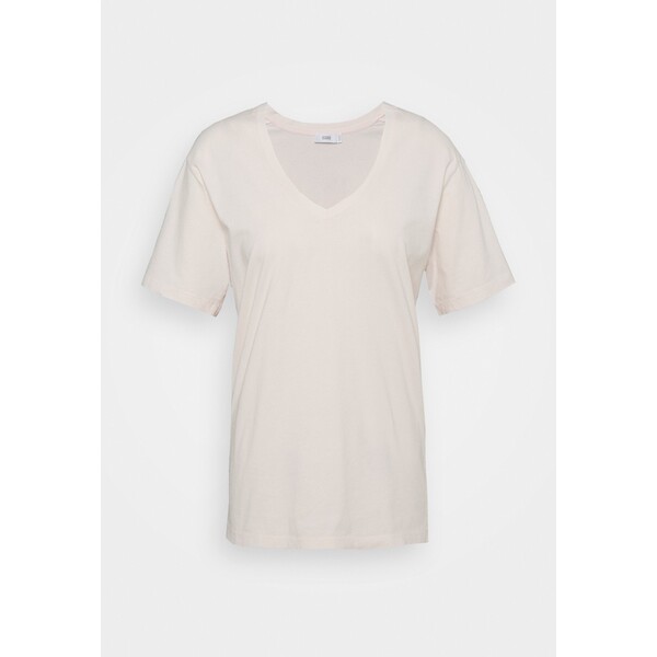 CLOSED V NECK T-shirt basic rose quartz CL321D037-J11