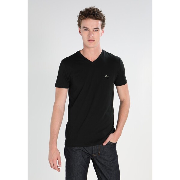 Lacoste T-shirt basic black LA222D01Y-802