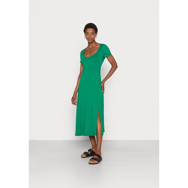 Anna Field Sukienka z dżerseju green AN621C1SR-M11