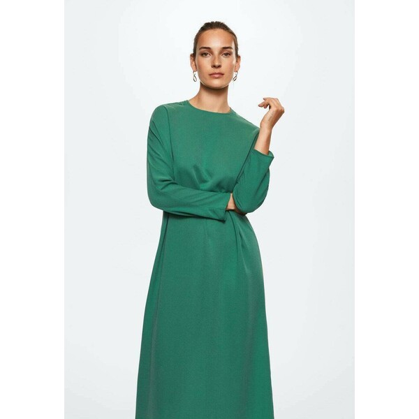 Mango ESMERALD A Długa sukienka groen M9121C5SX-M11