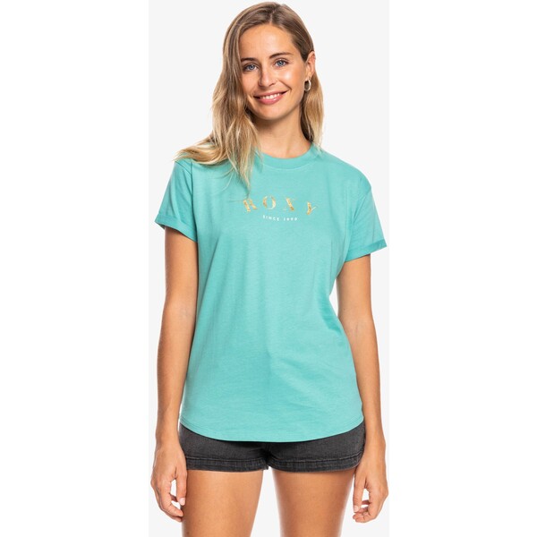 Roxy EPIC AFTERNOON T-shirt z nadrukiem sea blue RO521D0J3-K11