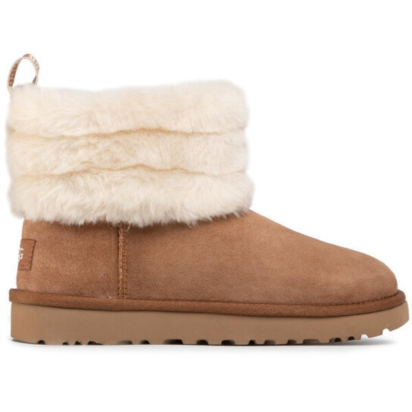 Ugg Buty W Fluff Mini Quilted 1098533 Brązowy