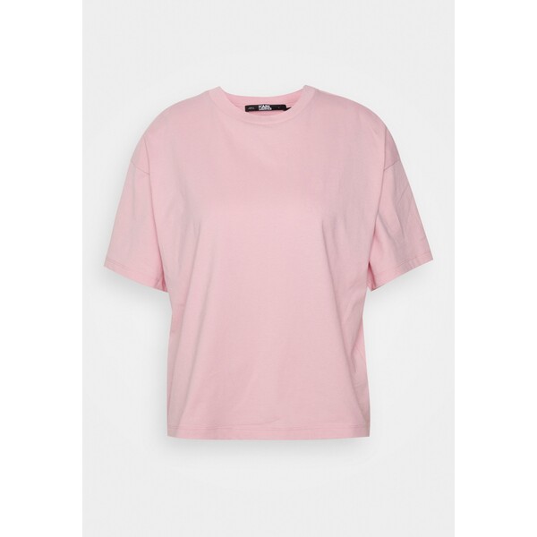 KARL LAGERFELD ATHLEISURE T-shirt basic pink K4821D096-J11