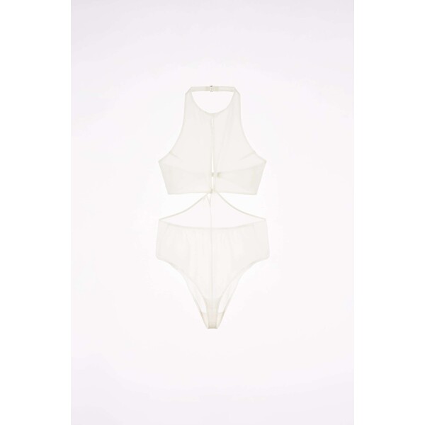 ZARA BODY Z DEKOLTEM HALTER I WYCIĘCIAMI CUT OUT 190960142-251-2