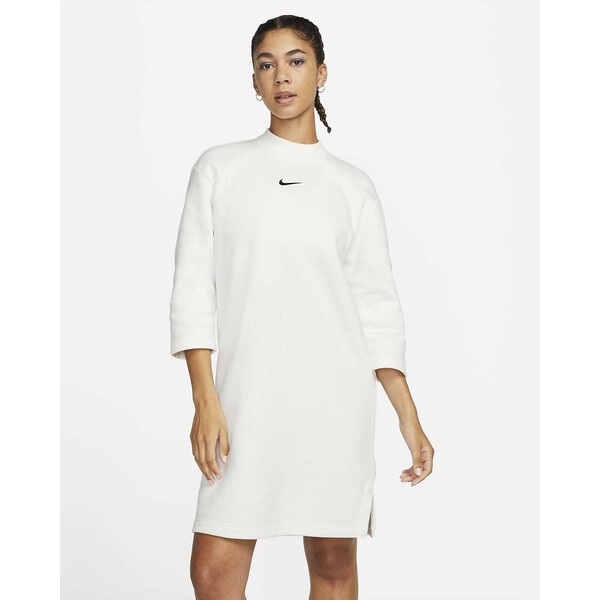 Damska sukienka oversize z rękawem 3/4 Nike Sportswear Phoenix Fleece