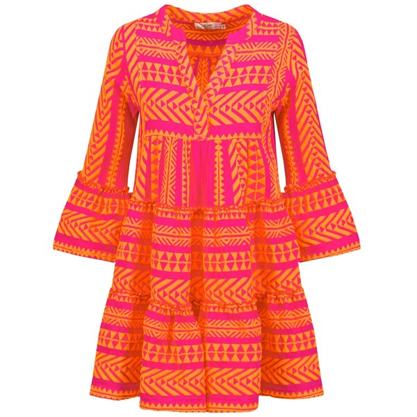 Devotion Sukienka DEVOTION ELLA DRESS SHORT 0223193G-n-orange-fushia
