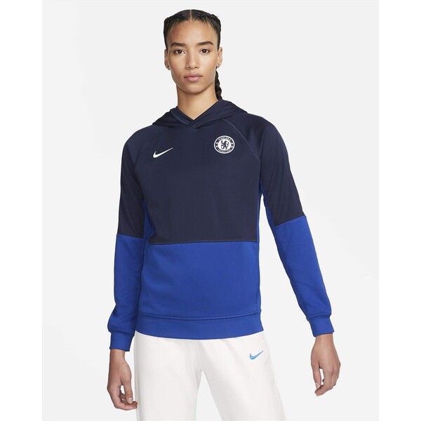 Damska bluza z kapturem wkładana przez głowę Nike Dri-FIT Chelsea F.C.