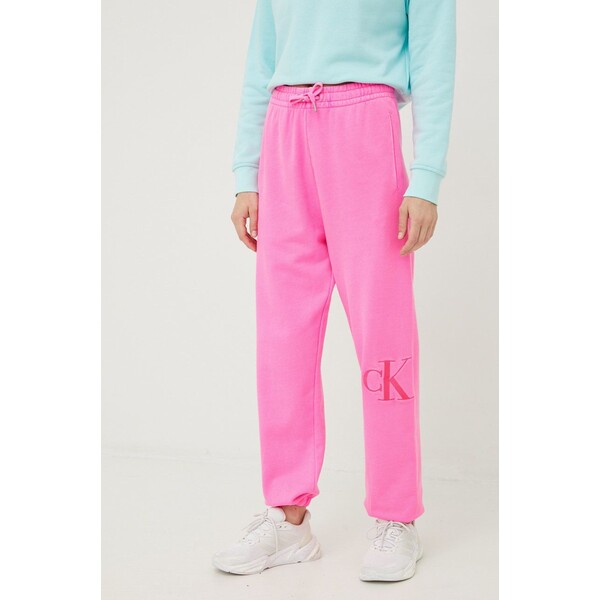 Calvin Klein Jeans spodnie dresowe bawełniane J20J218974.9BYY J20J218974.9BYY
