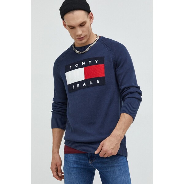 Tommy Jeans sweter bawełniany DM0DM15061.9BYY