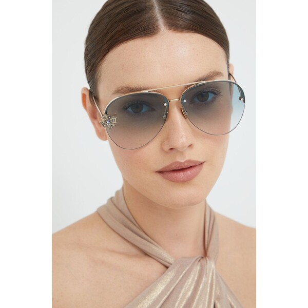 Alexander McQueen okulary przeciwsłoneczne AM0272S
