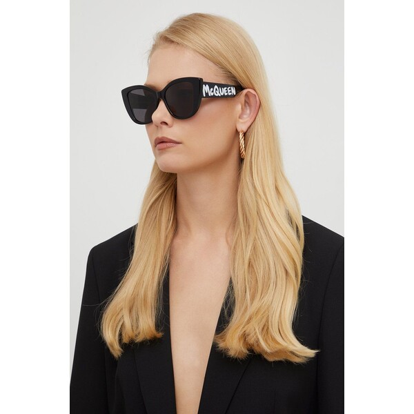 Alexander McQueen okulary przeciwsłoneczne AM0347S