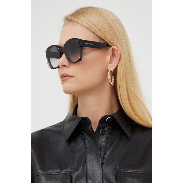 Alexander McQueen okulary przeciwsłoneczne AM0334S