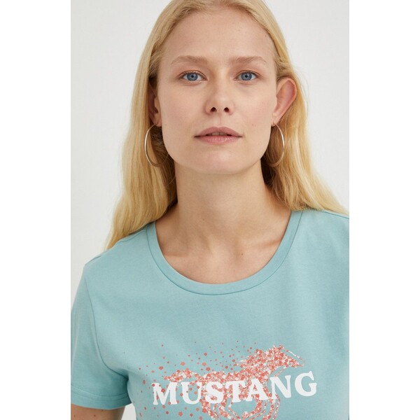 Mustang t-shirt bawełniany 1012478.5288