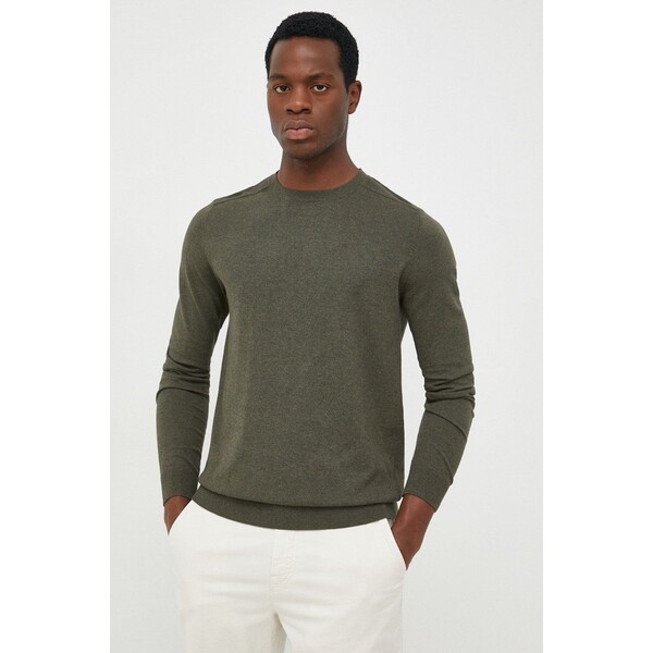 Selected Homme sweter bawełniany 16074682.ForestNigh