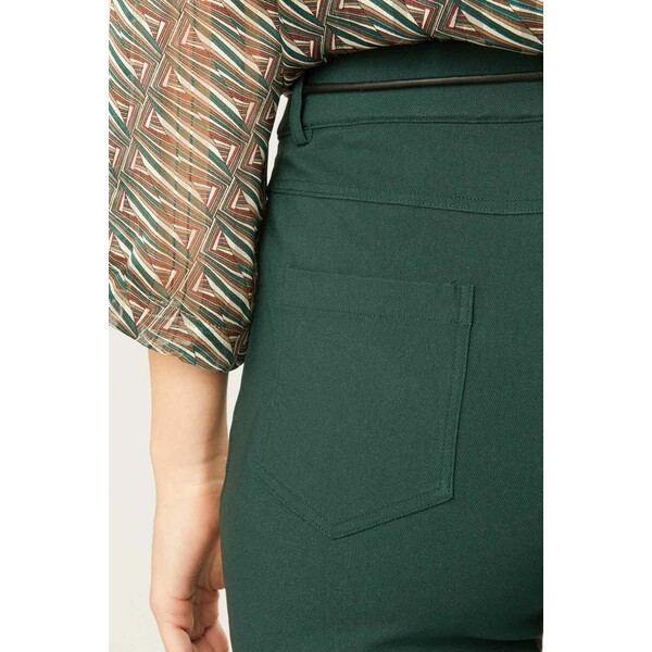 Quiosque Eleganckie spodnie z wiązaniem 3NG003905