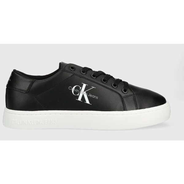 Calvin Klein Jeans sneakersy skórzane Classic Cupsole Laceup Low YM0YM00491.BDS