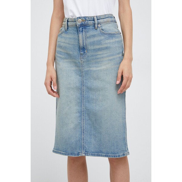 Lauren Ralph Lauren spódnica jeansowa 200874774001 200874774001
