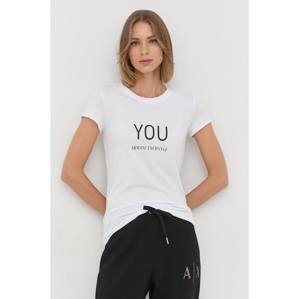 Armani Exchange t-shirt bawełniany 6LYT42.YJ6XZ