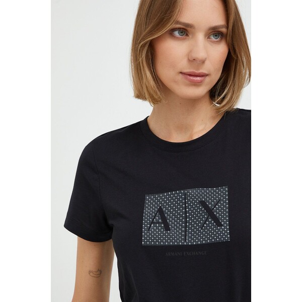 Armani Exchange t-shirt bawełniany 3LYTKE.YJ5MZ 3LYTKE.YJ5MZ