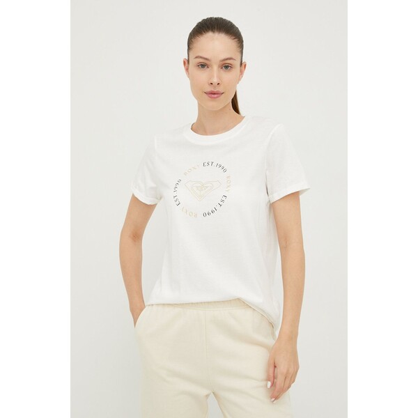 Roxy t-shirt bawełniany ERJZT05425