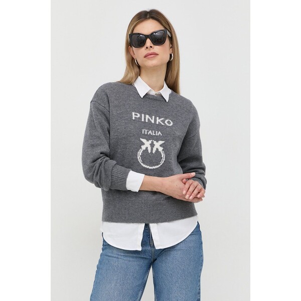 Pinko sweter wełniany 1G17UC.Y7Z4