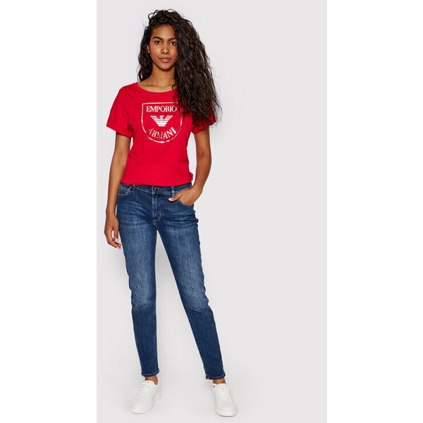 Emporio Armani Underwear T-Shirt 164340 2R255 04574 Czerwony Regular Fit