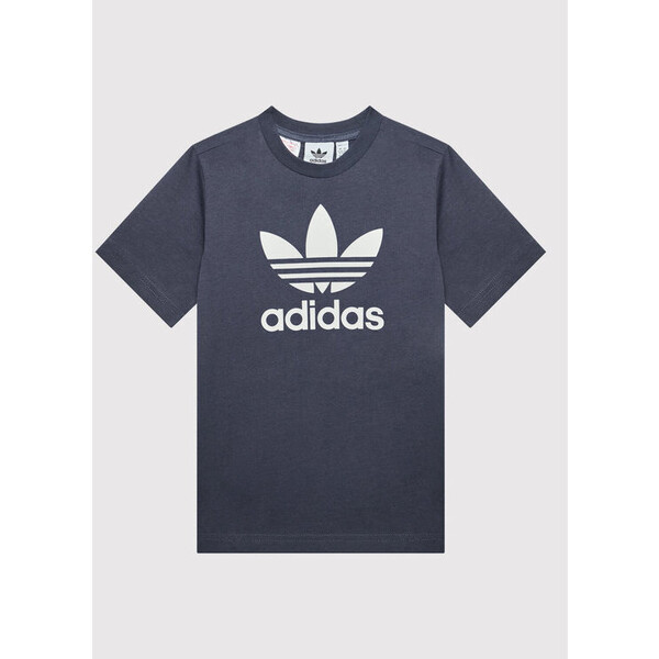 adidas Komplet t-shirt i szorty sportowe Camo HC4581 Granatowy Regular Fit