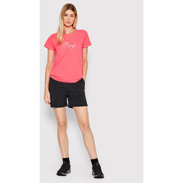 CMP T-Shirt 32D8066P Różowy Regular Fit