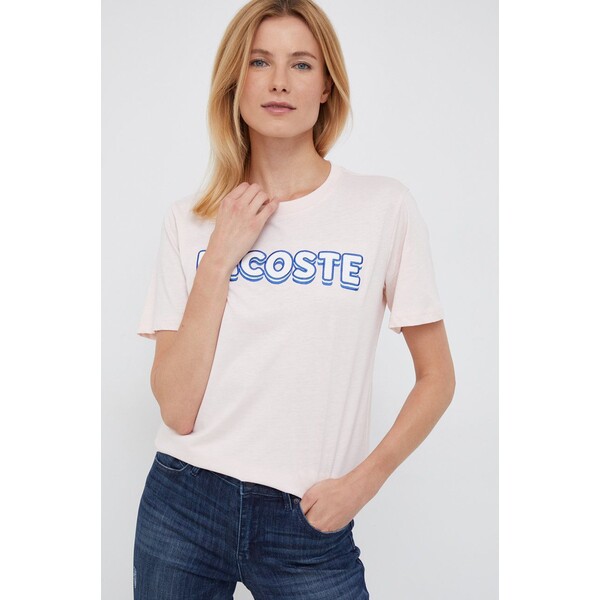 Lacoste t-shirt bawełniany TF0202.