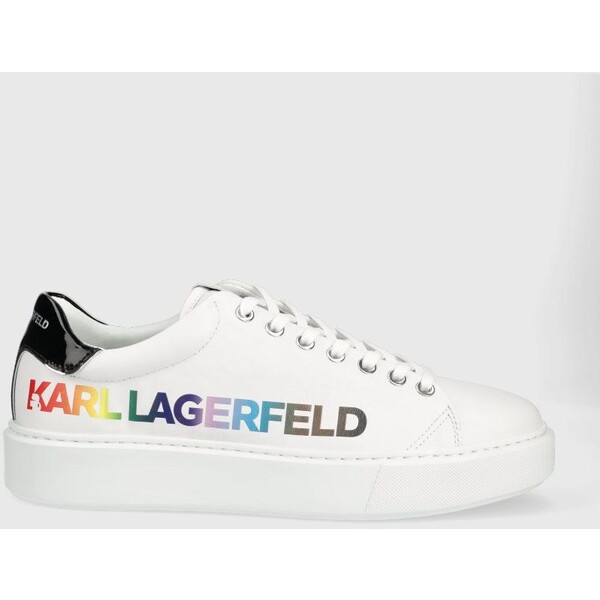 Karl Lagerfeld sneakersy skórzane MAXI KUP KL52226.01M KL52226.01M