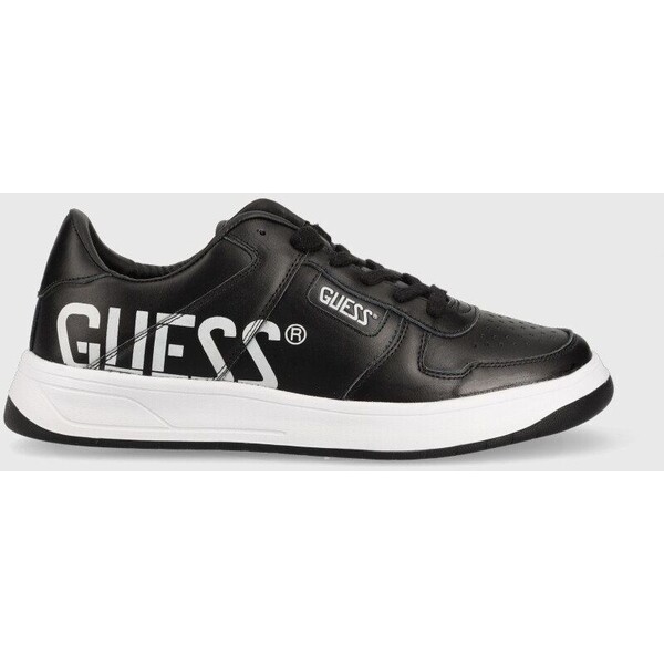 Guess sneakersy skórzane Ponte FM7PON.LEA12.BLACK