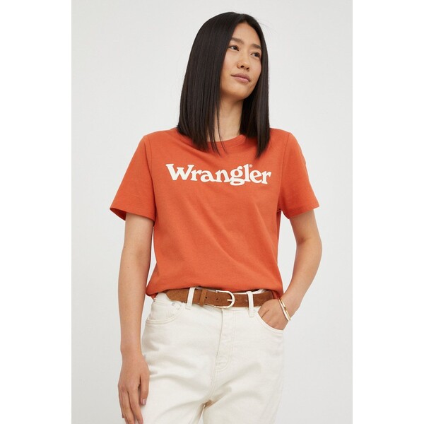Wrangler t-shirt bawełniany W7N4D3A23