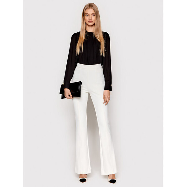 Marciano Guess Spodnie materiałowe Chloe 1BGB07 9373Z Biały Slim Fit