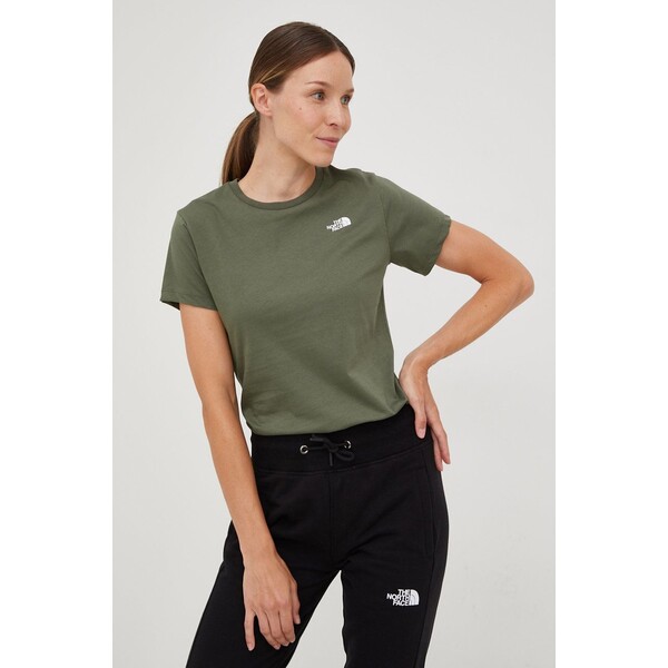 The North Face t-shirt bawełniany NF0A4T1ANYC1