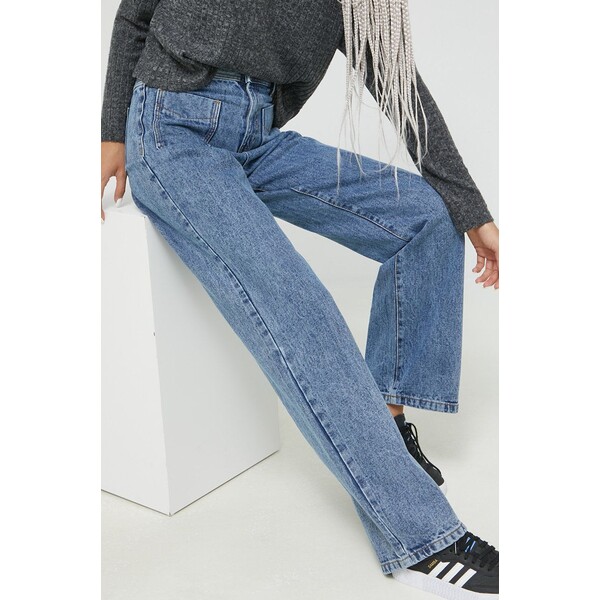 Noisy May jeansy bawełniane 27022164.MediumBlue