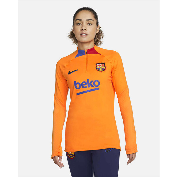 Damska treningowa koszulka piłkarska Nike Dri-FIT FC Barcelona Strike