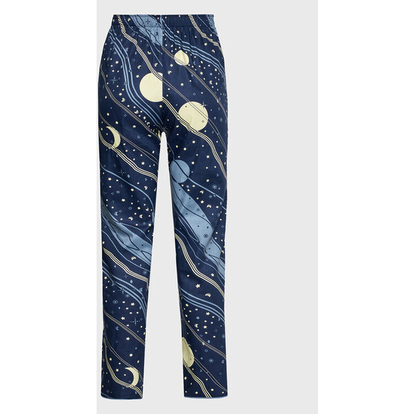 Cyberjammies Spodnie piżamowe Skye Celestial Print 9431 Granatowy Regular Fit