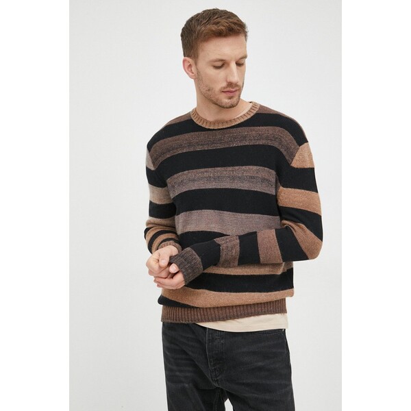Sisley sweter z domieszką wełny 1131T100R.901