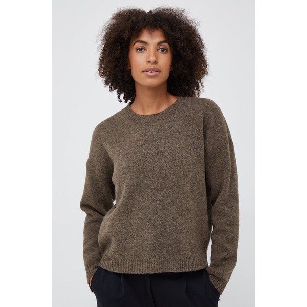 Sisley sweter z domieszką wełny 109RL101K.84Y