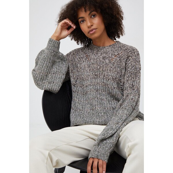 Sisley sweter z domieszką wełny 103PL101H.901