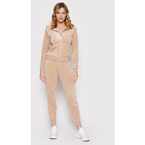Juicy Couture Bluza Robertson JCAP176 Beżowy Slim Fit