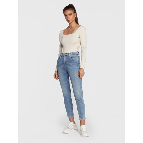 Calvin Klein Jeans Body J20J220004 Beżowy Slim Fit