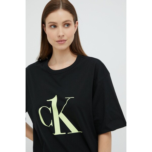 Calvin Klein Underwear koszula nocna bawełniana 000QS6887E.9BYY
