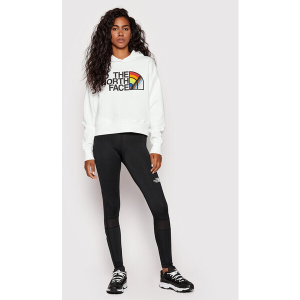 The North Face Bluza Pride NF0A7QCL Biały Relaxed Fit