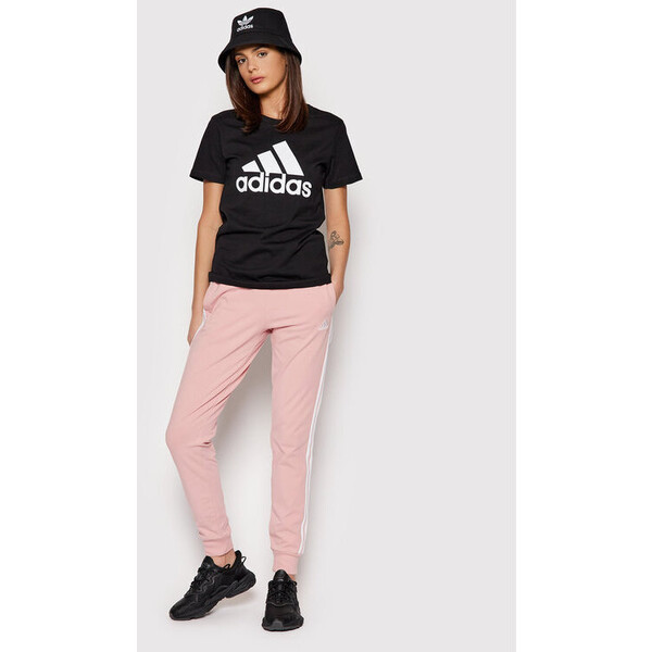 adidas Spodnie dresowe Essentials HD4272 Różowy Slim Fit